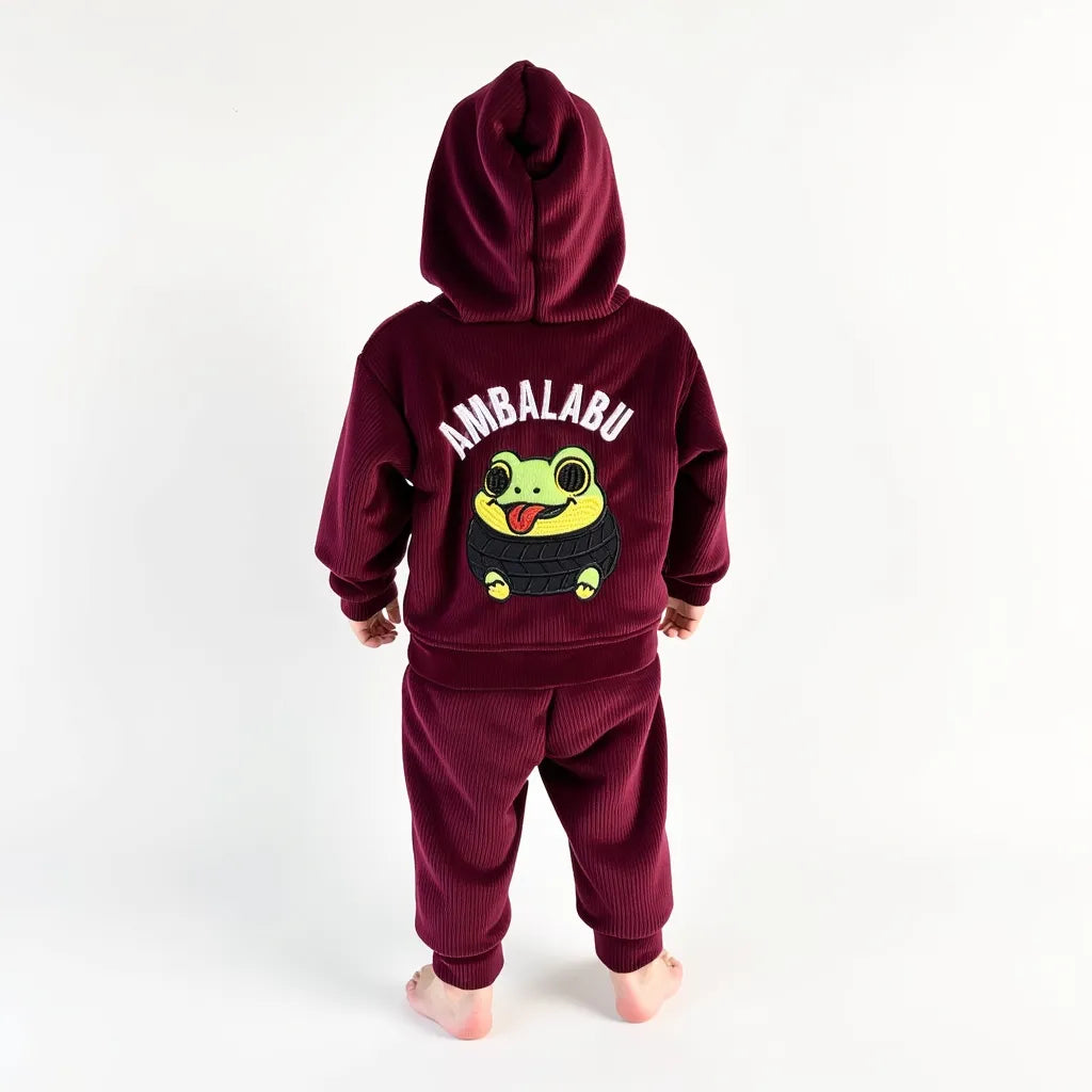 Conjunto "Boneca Ambalabu" Panilla borrega