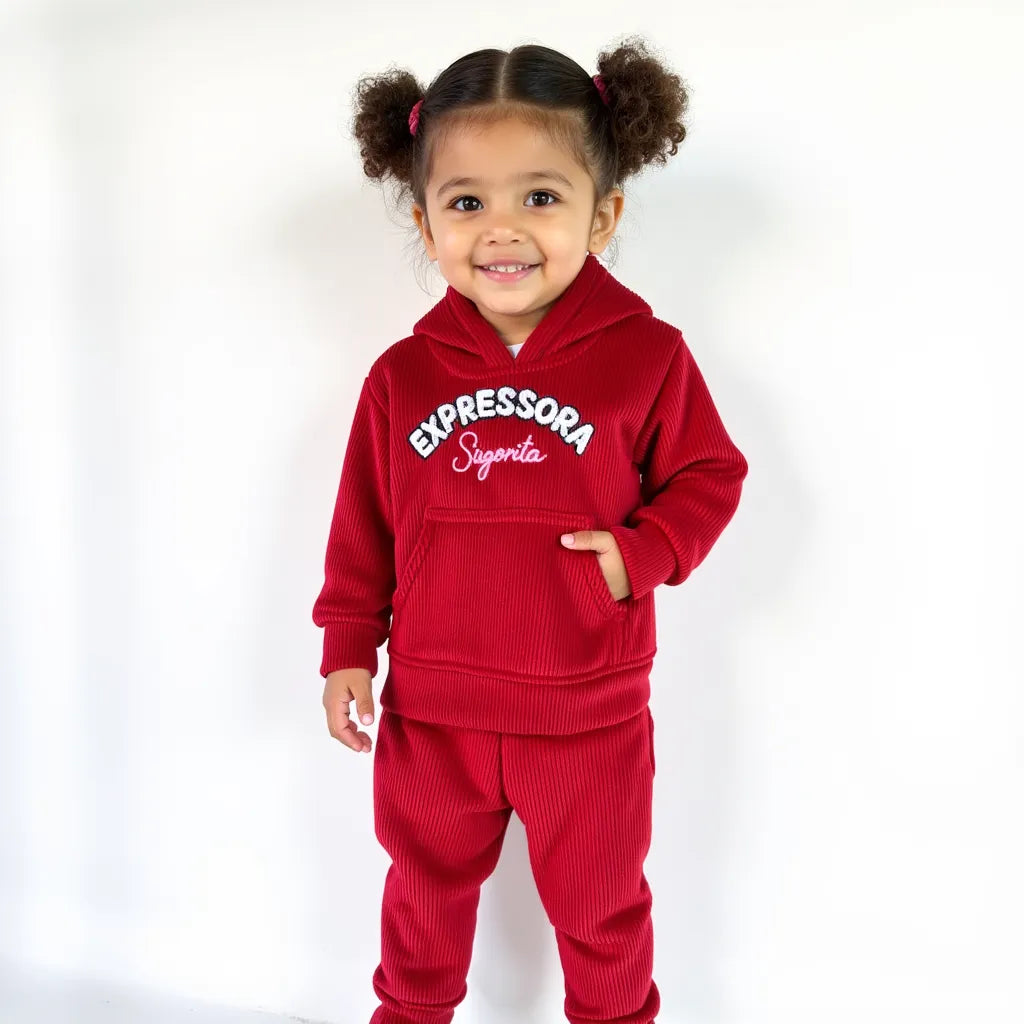 Conjunto "Expressona Signorita" Panilla borrega