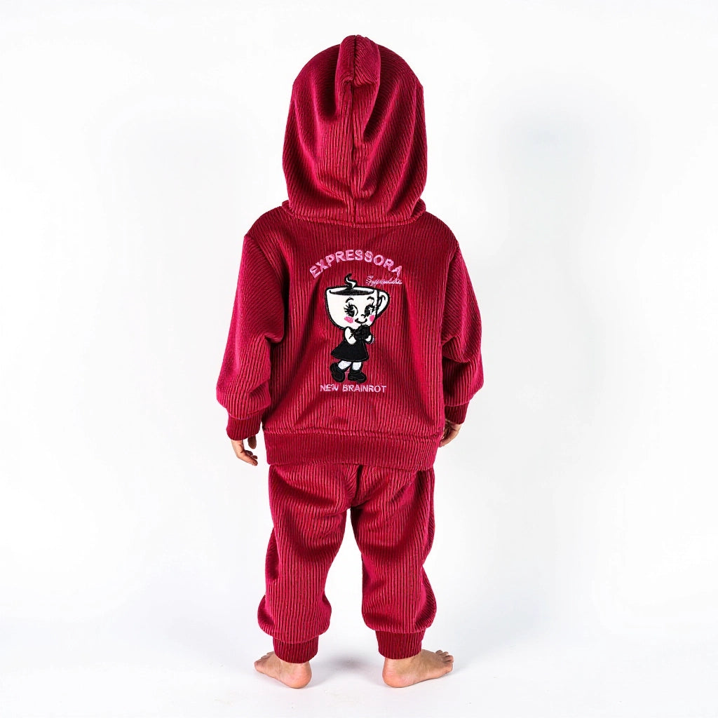 Conjunto "Expressona Signorita" Panilla borrega