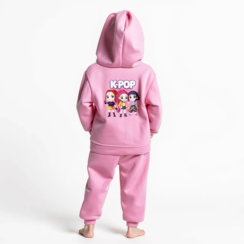 Conjunto "K-POP" Felpa