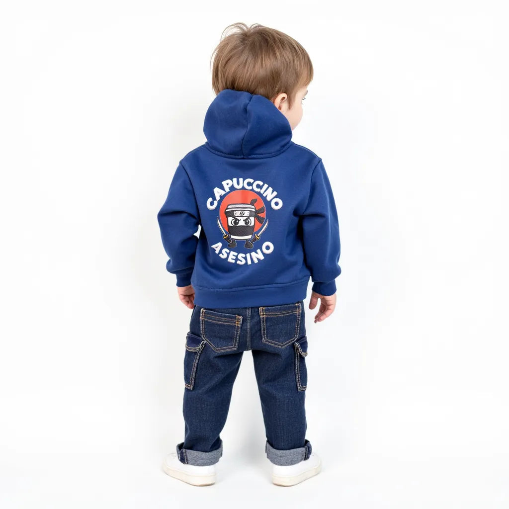 Conjunto "Capucciono Asesino" + Jeans cargo