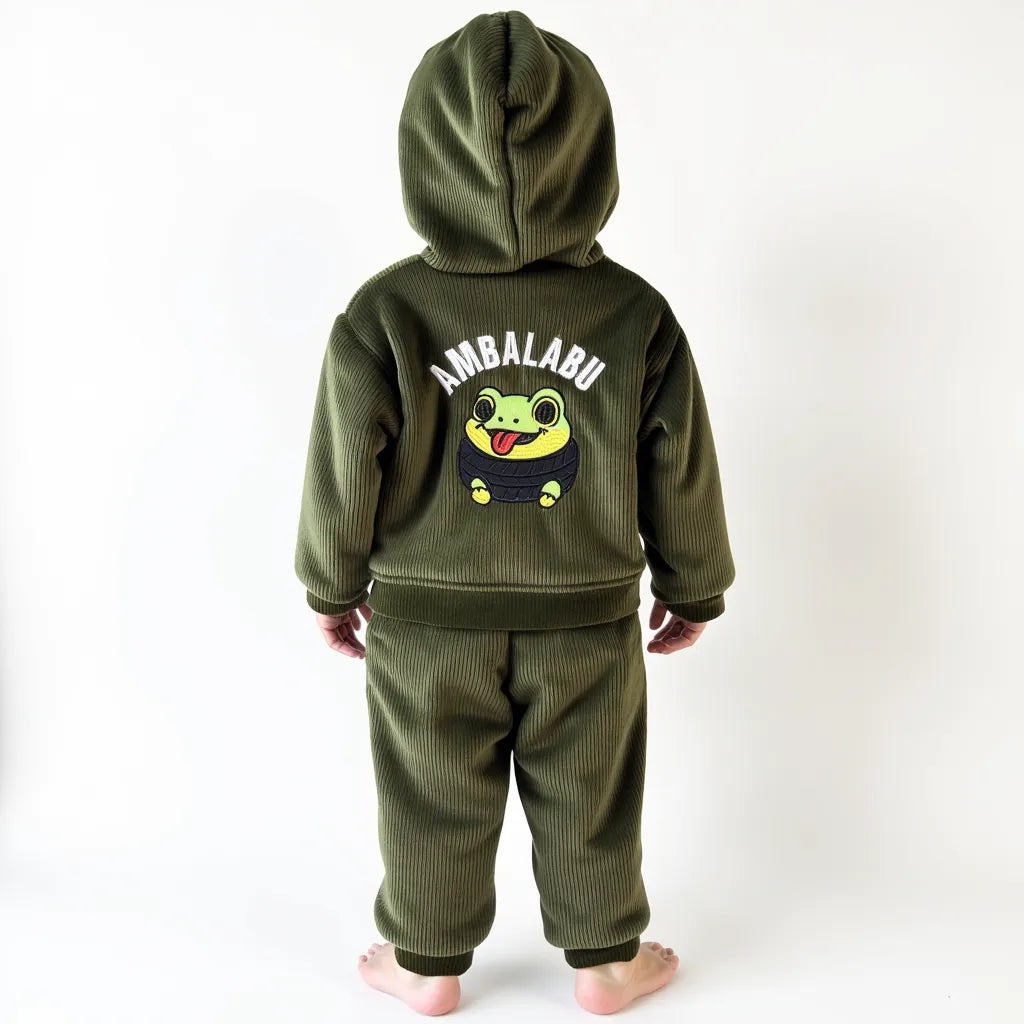 Conjunto "Boneca Ambalabu" Panilla borrega